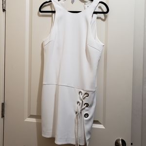 Rebecca Minkoff,  size 4 white halter dress.